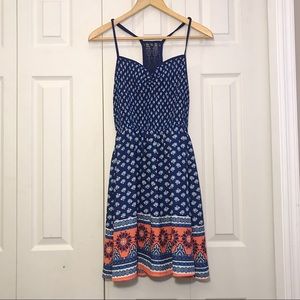 Floral Blue Sundress